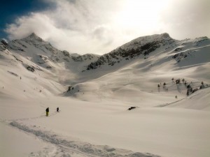 Zbytek cesty si užíváme výhledy z Bernina expresu